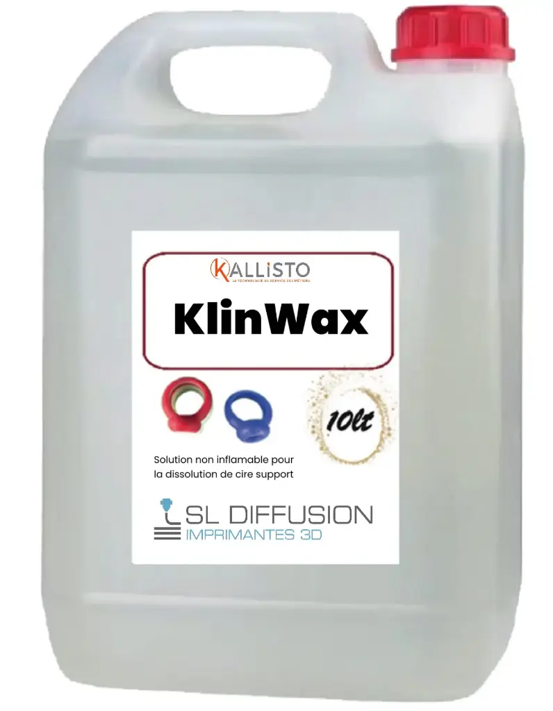[VPF0002] Solution de nettoyage pour KlinWax (Bidon de 10 litres)